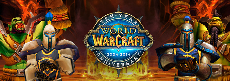 World of Wacraft conmemorará su décimo aniversario con varia World of Wacraft conmemorará su décimo aniversario con varia