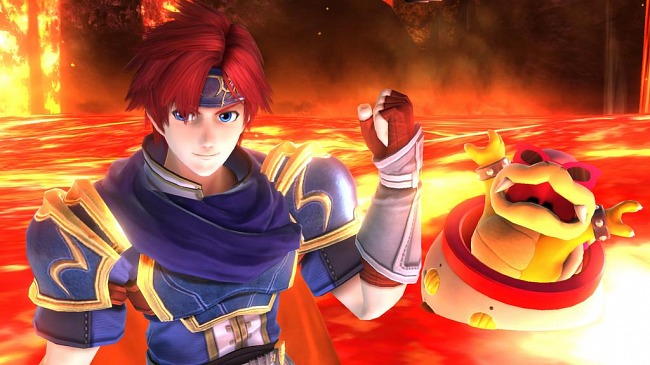 Roy <a href='http://www.3djuegos.com/noticia/153678/0/super-smash-bros/ryu-descarga/3ds-wii-u/' class='a_linea' >ya está disponible</a> para su descarga.