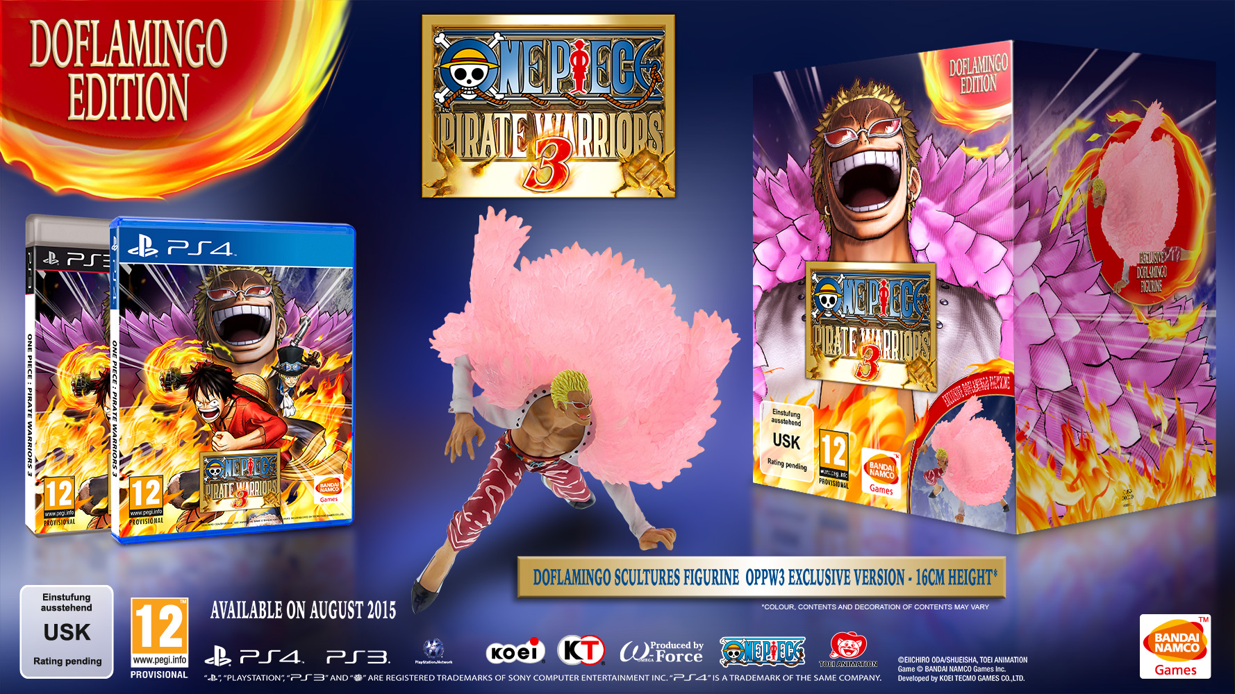 One Piece: Pirate Warriors 3 muestra su Doflamingo Edition